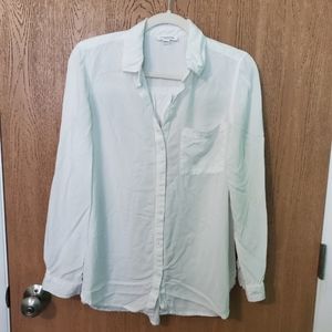 BeachLunchLounge Size M White Button Up